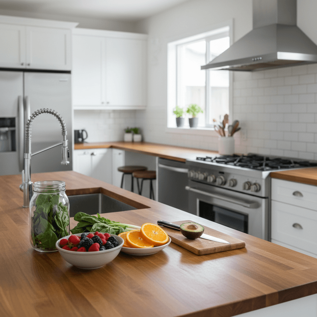 Full working kitchen